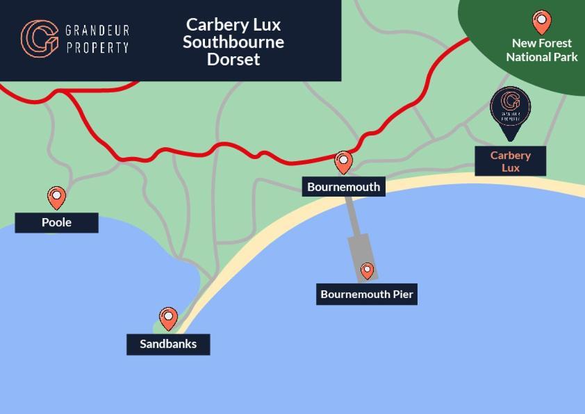 בורנמות' Carbery Lux By Grandeur Property מראה חיצוני תמונה